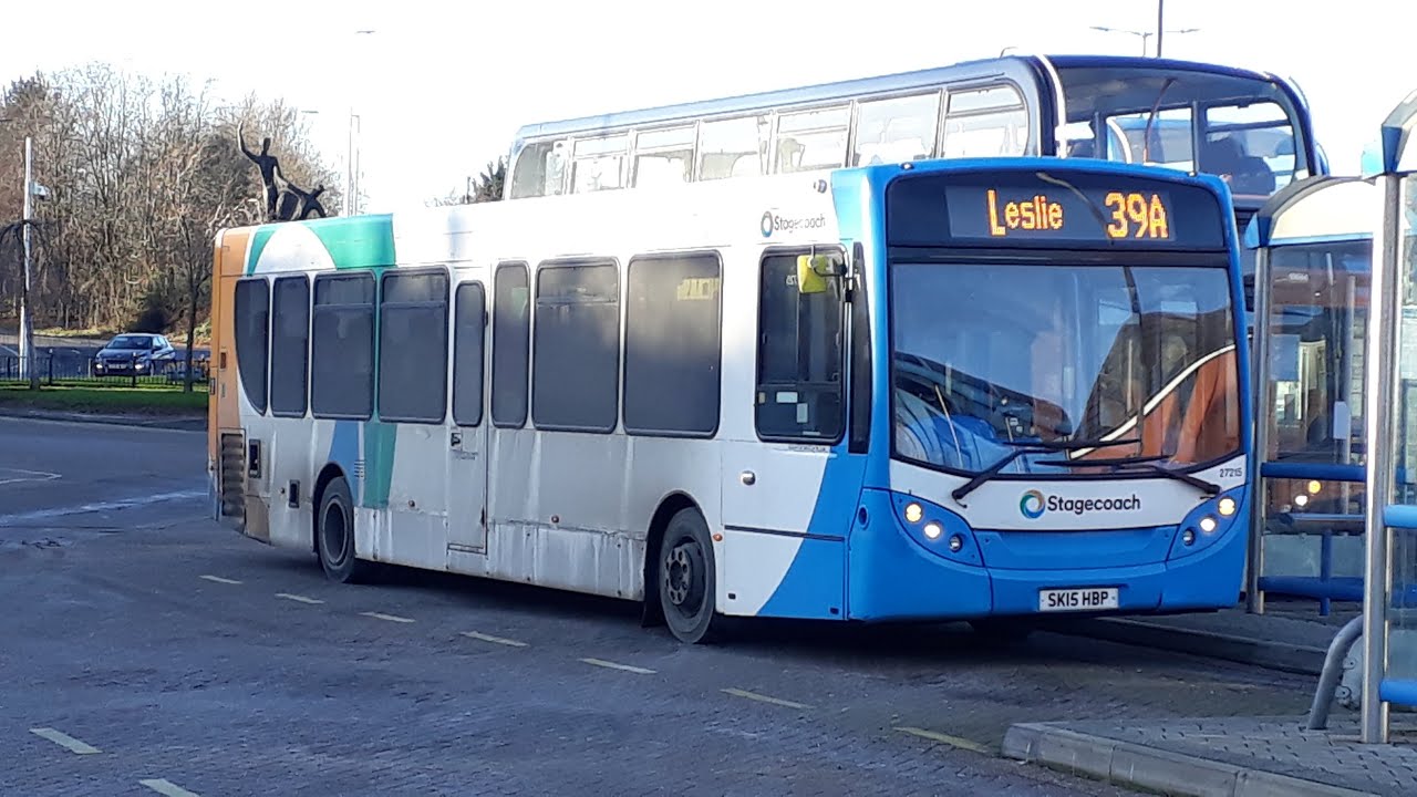 39A: Stagecoach Fife ADL Enviro 300 27215 (SK15 HBP)