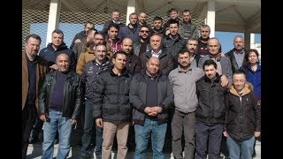 Prekons İnşaat Işçileri Patronun Kapısına Dayandı