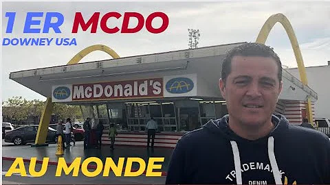 Où se trouve le premier McDo du monde