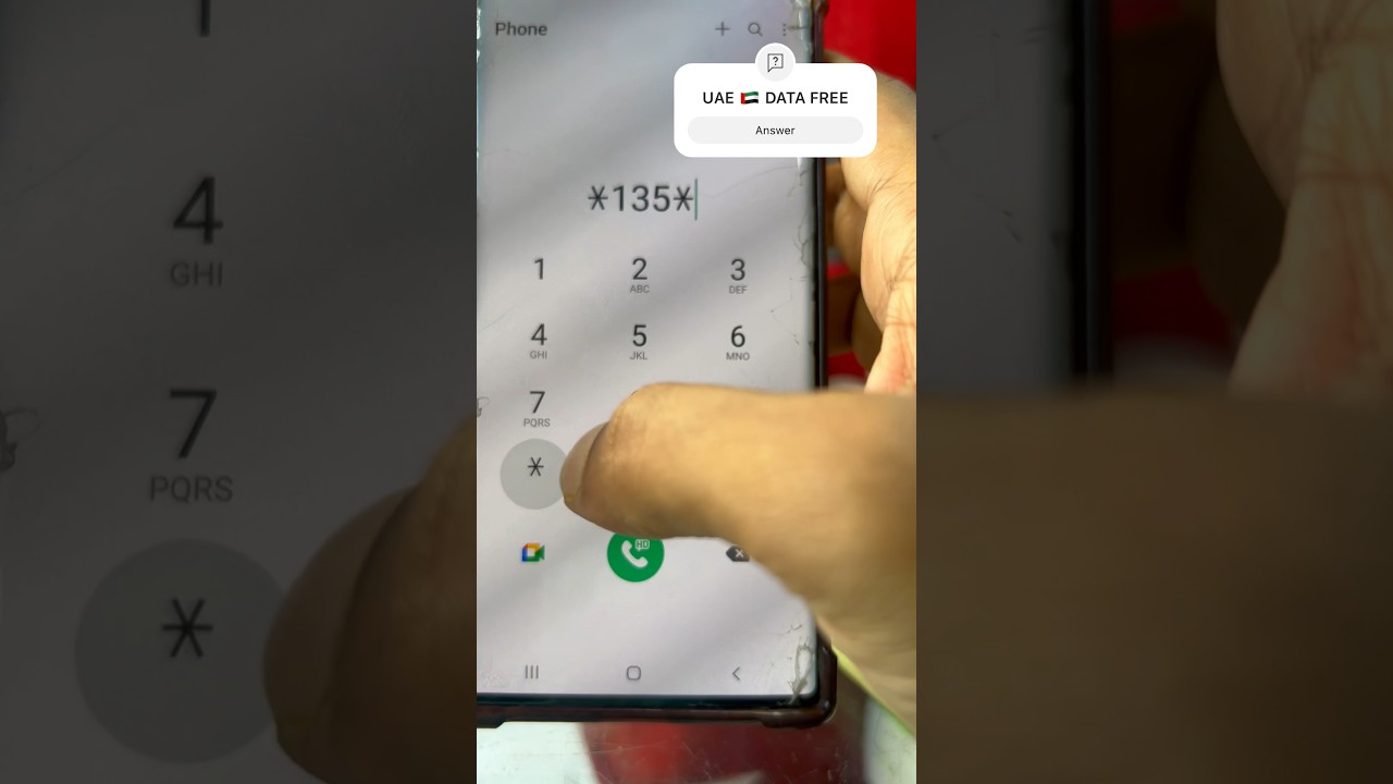 FREE DATA offer DU SIM UAE