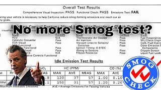 No More Smogs in California?