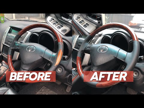 RESTORING THE TOYOTA HARRIER INTERIOR - INDONESIA CAR VLOG