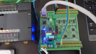 Smart Remote IO Demo With OMRON PLC