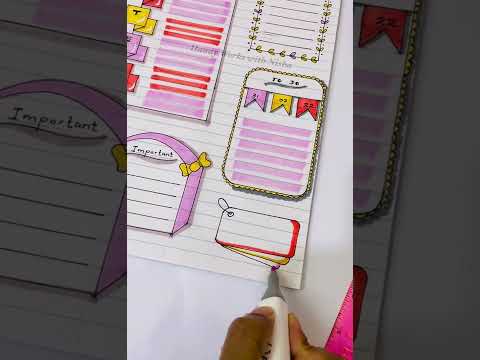 Paper note idea