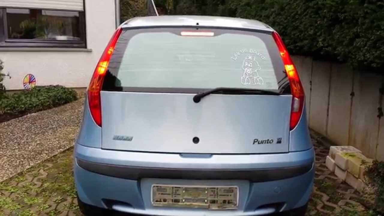 Jetzt Helfe Ich Mir Selbst Fiat Punto 188 Fiat Punto 188 - YouTube