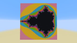 Minecraft 1.16 Mandelbrot Set Generator