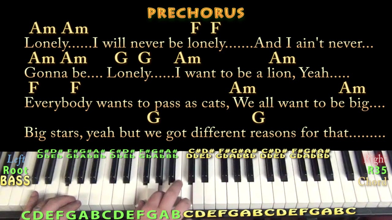 Mr. Jones (Counting Crows) Jamtrack in C with Chords/Lyrics YouTube