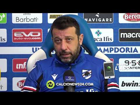 Conferenza D'Aversa pre Napoli-Sampdoria: “Non fermiamoci alle difficoltà, bisogna andare oltre”