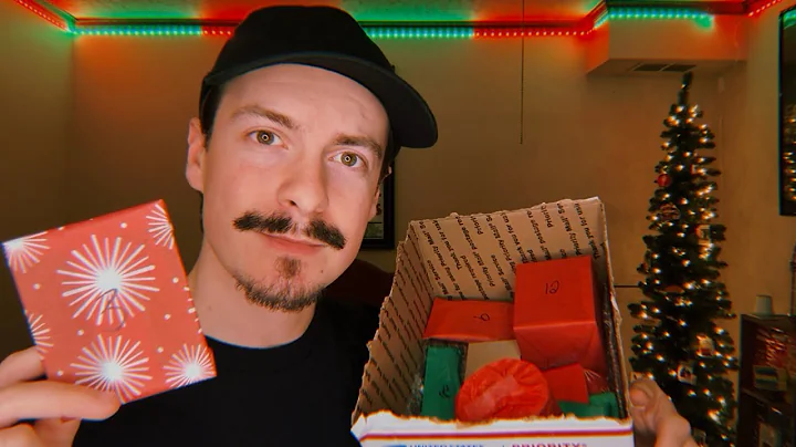 [ASMR] Opening an Advent Calendar Part 1 | Days 1-12