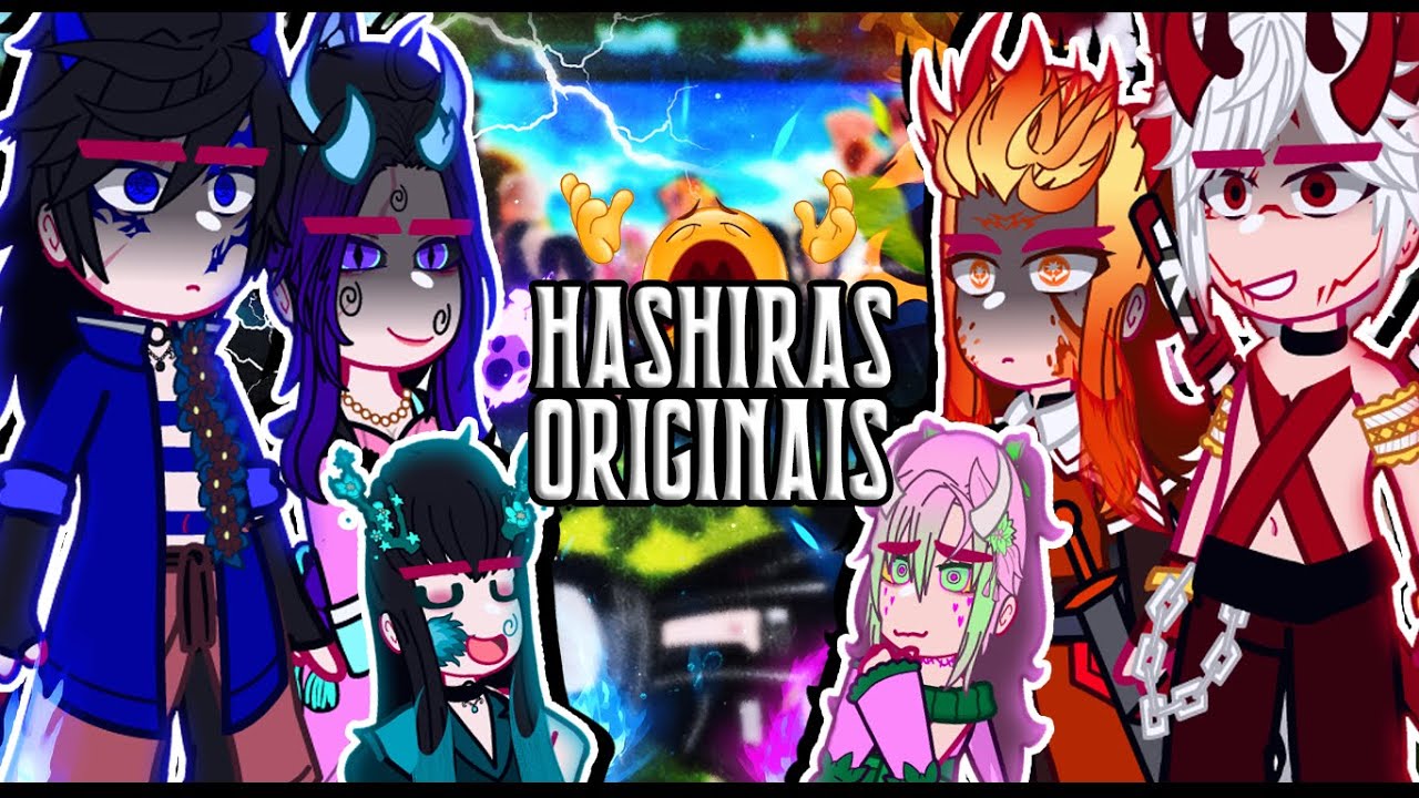 ||Hashiras Swap Au reacting to the Original|| [1/2] \\🇧🇷/🇺🇲// {Hashiras as Onis} ◆Bielly - Inagaki◆
