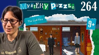 Jigsaw puzzle + murder mystery + board game? | Mystery Puzzle: The Lost Fire Playthrough screenshot 3