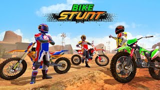 Bike Stunts Race Bike Games 3D Gameplay