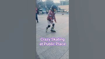 Crazy Skating at Public Place #skating #inlineskating #skater #skate #skatingshoes #skatingvideos