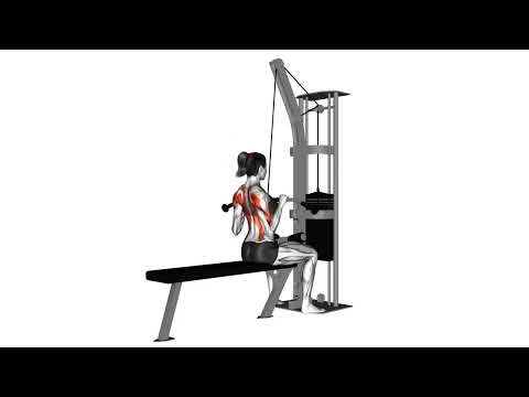 Cable Bar Lateral Pulldown (Wide Shoulder Grip) – Build a Wider & Stronger Back