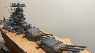 ニチモ 1/200 戦艦大和 RC化して作ってみたw