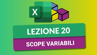 Lo Scope delle variabili - VBA Excel Tutorial Italiano 20