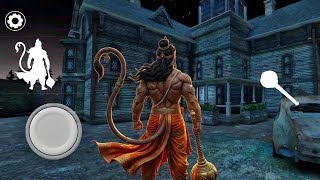 PLAYING AS HANUMAN JI IN GRANNY HOUSE || GRANNY HORROR GAME MOBILE #granny 