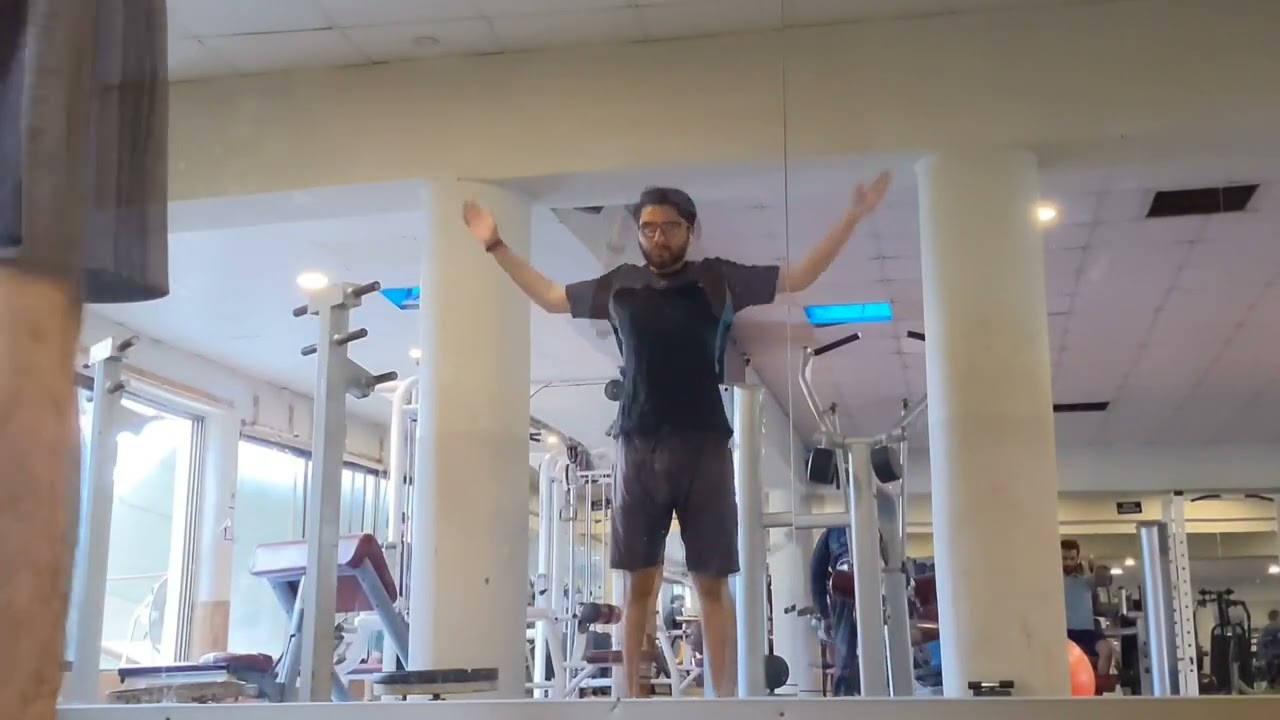 My first Gym Vlog / At Iqra national university