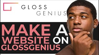 How to Make a Website on GlossGenius - EASY!! Profile