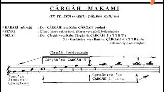 Çargah Makami Seyri̇