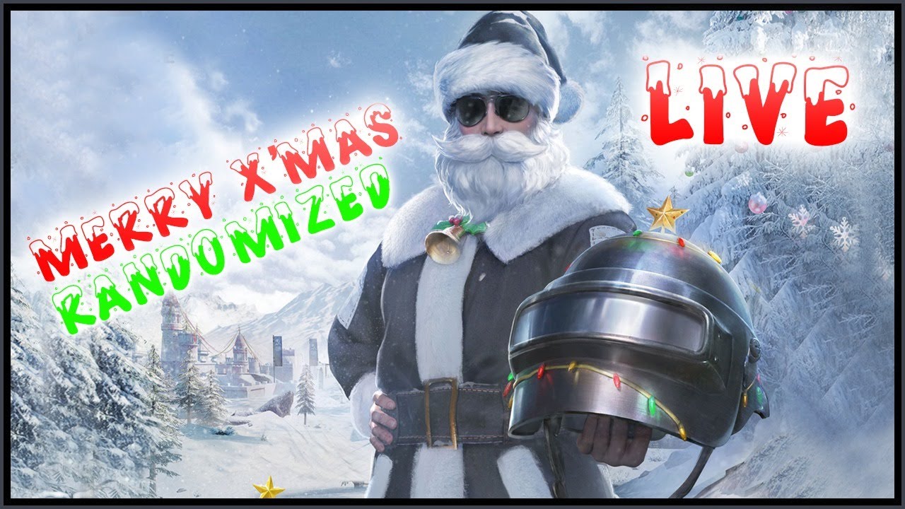 🔴LIVE |X'Mas : PUBG MOBILE | MALAYALAM | RANDOMIZED
