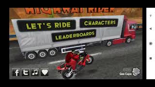 How many close calls I can do in HIGHWAY RIDER 🏍️ OLD VERSION 🤔 screenshot 4