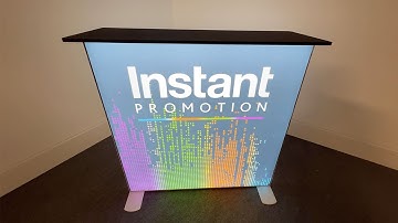 InstaLight LED Light Box Counter - Setup Video