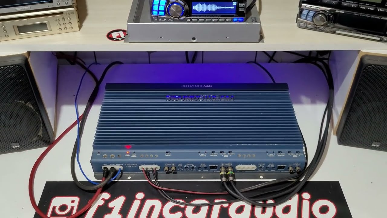 Alpine PXA-H701 / RUX-C701 + Soundstream Reference 644s - Part ll