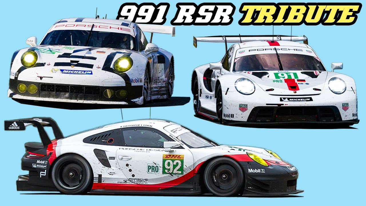 PORSCHE 991 & 991.2 RSR Tribute 2013-2023