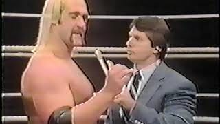 Hulk Hogan MSG promo - aired 1/24/1981