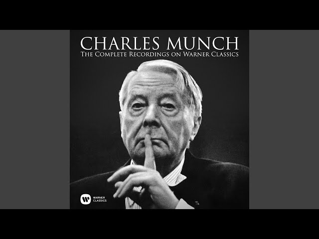 Ravel - Pavane pour une Infante défunte : Orch Paris / C.Munch