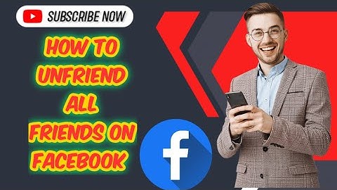 How To Unfriend All Friends On Facebook At Once 2022||Remove All Friends on Facebook
