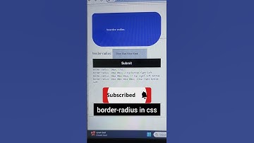CSS tutorial in one minute | border-radius with different values