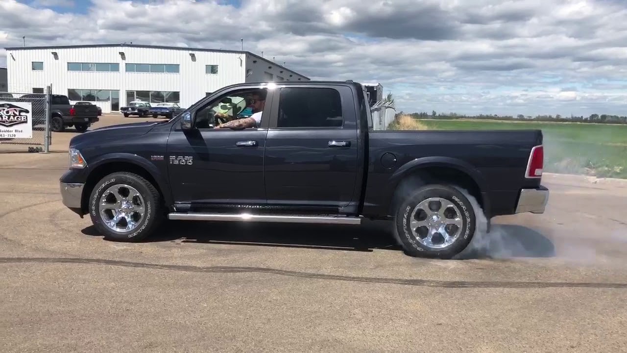 Dodge Ram Whipple charged burnout