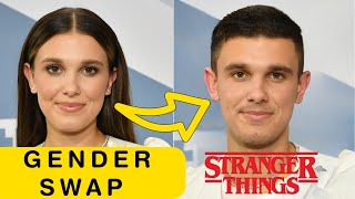 Stranger Things All Characters Gender Swap - Strange Change Video