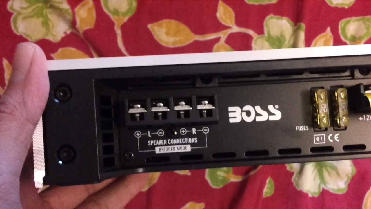 Boss Audio Phantom 2000W Car Amp Amplifier 2 Channel MODEL Phantom PH2