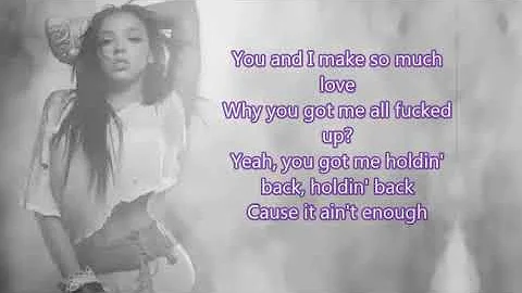 Tinashe   Player ft Chris Brown Lyrics