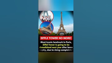 Several viral posts claimed that the Eiffel Tower in Paris #viral #eiffeltower #shorts #short #news