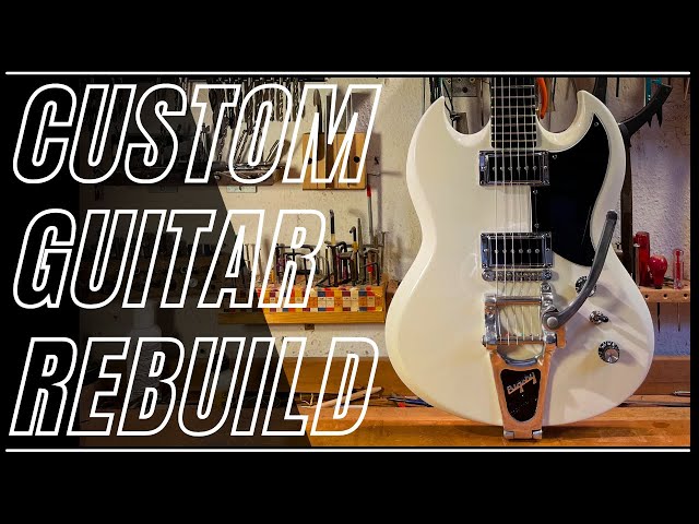 Gibson SG Style Custom Handmade Guitar Repair/Restoration/Makeover