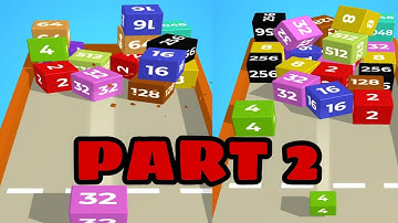 Chain Cube: 2048 3d merge game! Part 2
