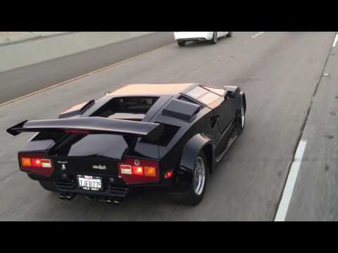 Lamborghini Countach in 4K Rev Acceleration
