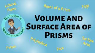 08 - Volume and Surface Area of Prisms (Grades 6+)