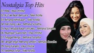 Lagu Nostalgia 80 - 90an Top Hits - Inka Christie - Nike Ardilla - Betharia Sonatha