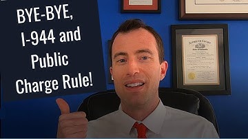 NO MORE PUBLIC CHARGE RULE!