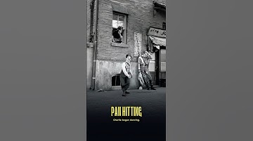 Charlie started dancing after being hit hard by FRYING PAN.  #charliechaplin #charliechaplincomedy