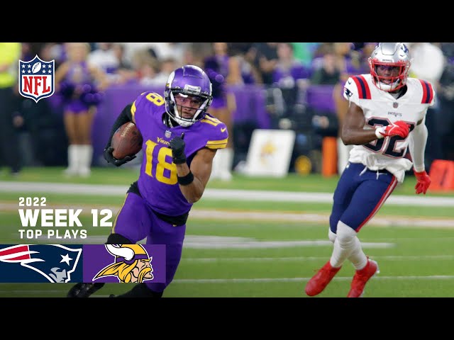 Minnesota Vikings Top Plays vs. New England Patriots on Thanksgiving