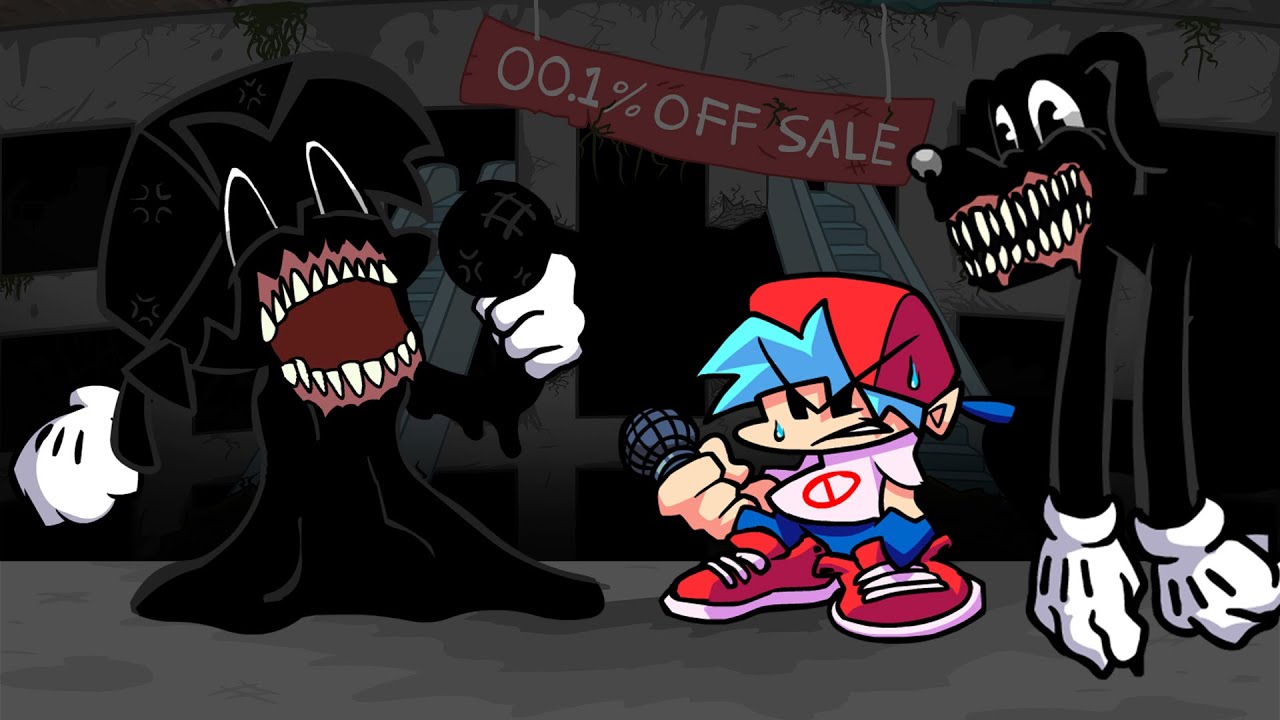 FNF vs Cartoon Cat Phase 2 Reruns (FC) (FNF Mods) YouTube