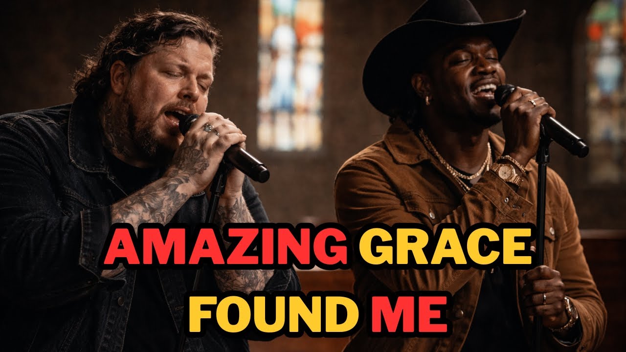 🔥 Jelly Roll | Amazing Grace Found Me | Country Gospel Duet (With Lyrics) (Inspired by Jelly Roll)