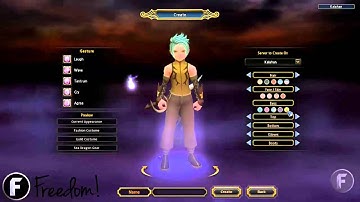 Dragon Nest - Assassin Character Creation Screen