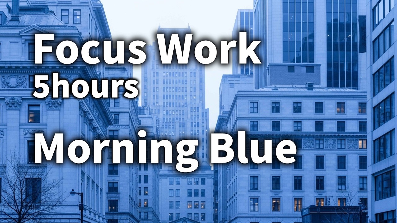Office Visual BGM – 5 Hours of Focused Background Music for Work & Productivity